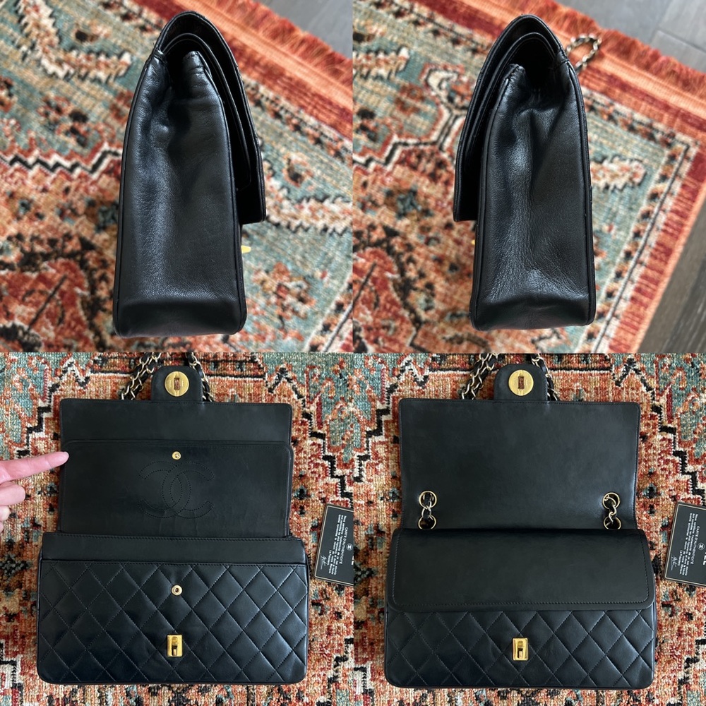 SOLD**Chanel Vintage Classic Medium Double Flap Bag - Picture 8 of 14